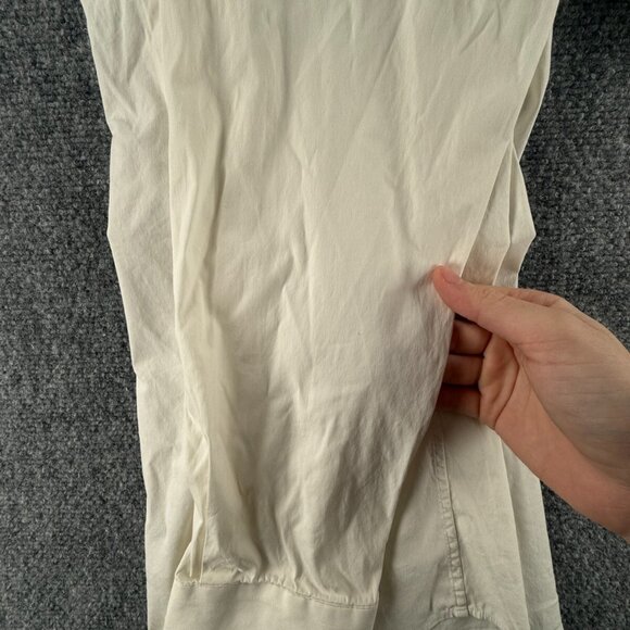 PRADA Size 40 (15.75) Long Sleeve Button Up Men Cotton Stretch Designer Ivory - Picture 15 of 16